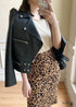 Boho Rock Jacket in Faux Leather
